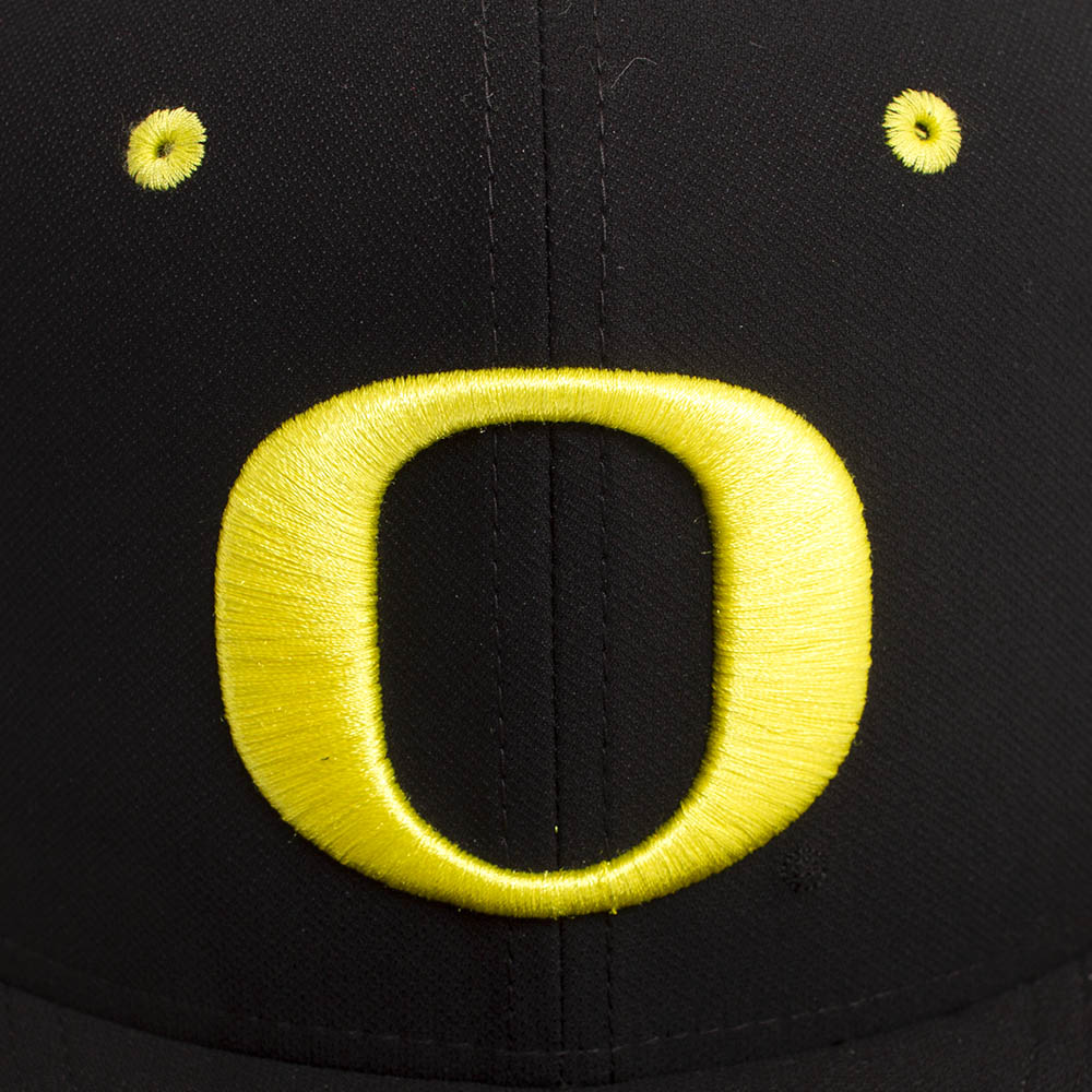 Classic Oregon O, Nike, Black, Sized, Performance/Dri-FIT, Accessories, Men, Baseball, Aero bill, Sized, Hat, 379671